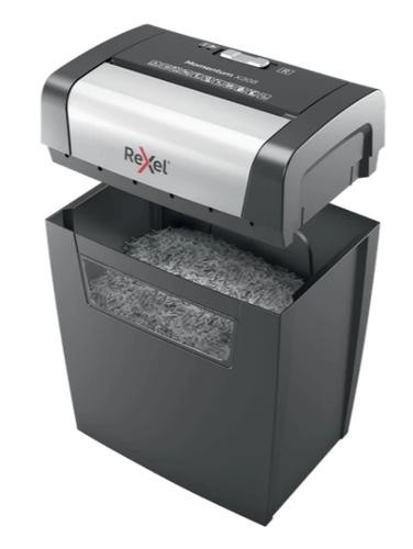 Rexel X308 paper shredder Cross shredding 22 cm Black, Silver image 4