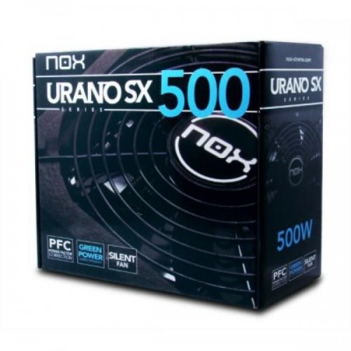 Источник питания NOX NXURSX500 ATX 500W PFC пассивный Чёрный image 4