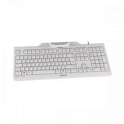 Клавиатура с ридером Cherry JK-A0100ES-0 Белый image 4