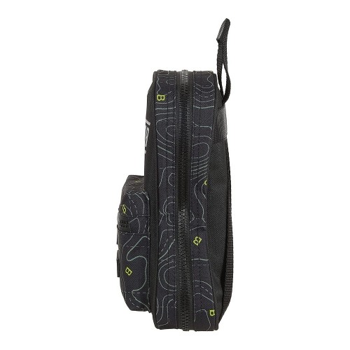 Пенал-рюкзак BlackFit8 Topography Чёрный Зеленый (33 Предметы) image 4