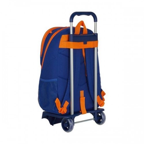 Школьный рюкзак с колесиками 905 Valencia Basket Синий Оранжевый image 4