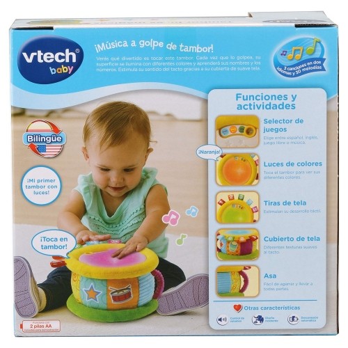 Interaktīva Rotaļlieta Vtech Baby Bungas (ES-EN) image 4