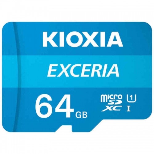 Mikro SD Atmiņas karte ar Adapteri Kioxia Exceria UHS-I Klase Nr. 10 / Klase 10 Zils image 4