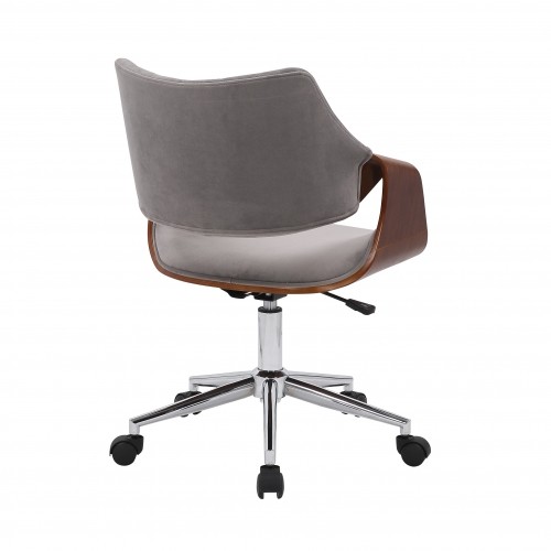 Halmar COLT office chair walnut/grey image 4