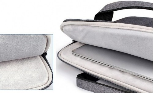 Tech-Protect сумка для ноутбука Pocketbag 14", серый image 4