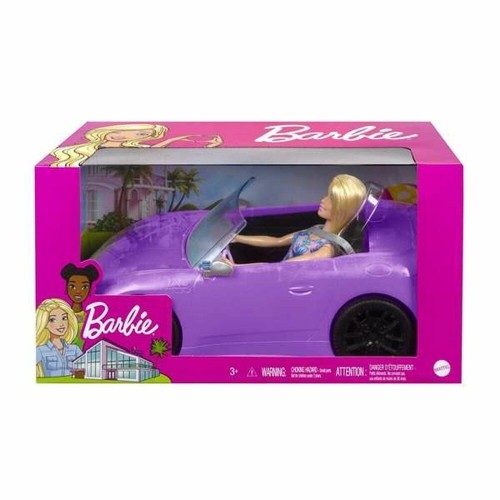 Lelle Mattel Barbie And Her Purple Convertible image 4