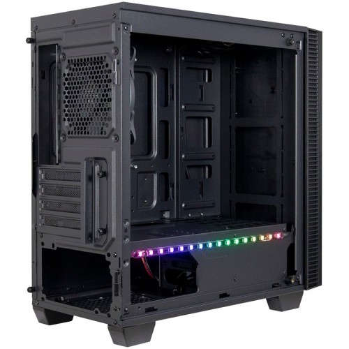 Chassis INTER-TECH X-608 INFINITY MICRO, microATX, RGB, Front and Side Tempered Glass, w/o PSU image 4