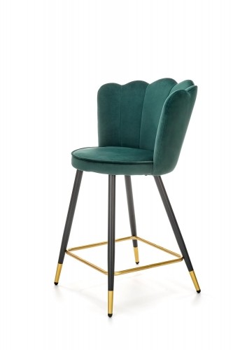 Halmar H106 bar stool, color: dark green image 4