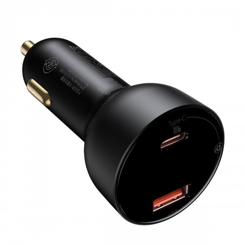 Baseus Superme Car charger, USB, USB-C, 100W (black) image 4