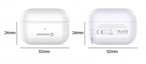 Swissten TWS Mini Pods Bluetooth 5.1 Stereo Austiņas ar Mikrofonu image 4