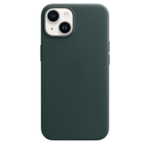 Apple Case iPhone 14 leather Forest green image 4