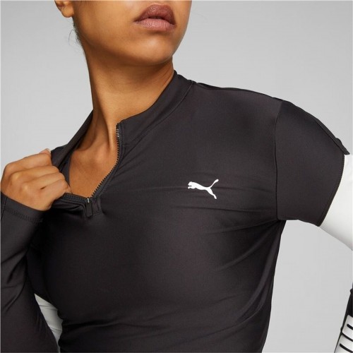 Sieviešu krekls ar garām piedurknēm Puma Fit Eversculpt 1/4 Melns image 4