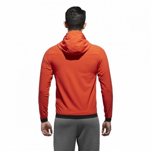 Vīriešu Sporta Jaka Adidas Tumši oranža image 4