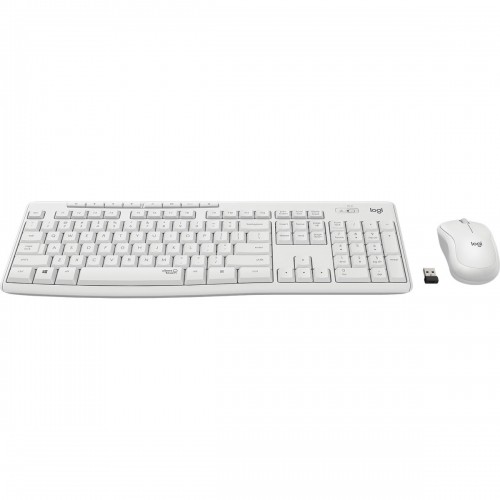Клавиатура и беспроводная мышь Logitech MK295 Белый AZERTY image 4