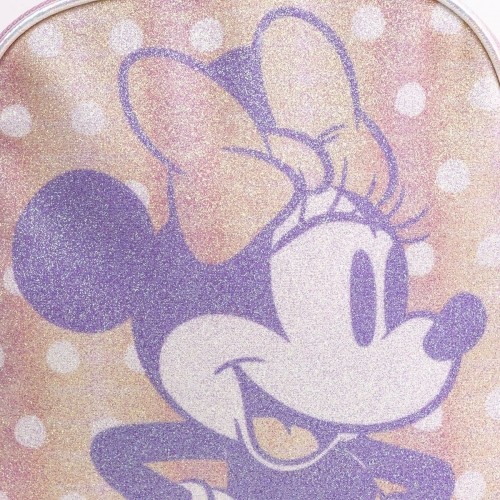 Повседневный рюкзак Minnie Mouse Розовый (18 x 21 x 10 cm) image 4