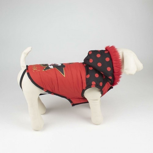 Пальто для собак Minnie Mouse Чёрный XS Красный image 4