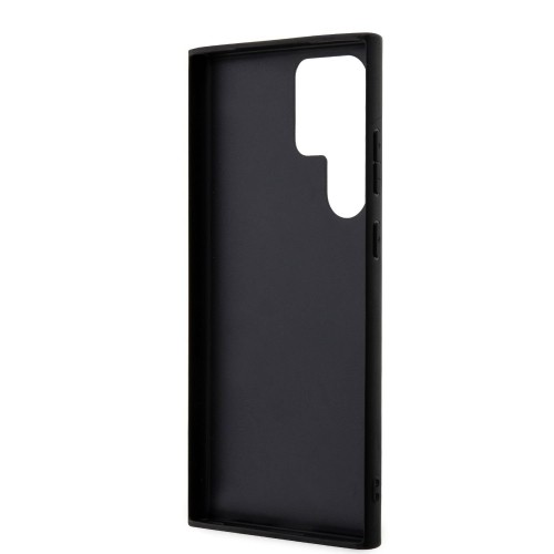 Karl Lagerfeld PU Saffiano Karl and Choupette NFT Case for Samsung Galaxy S23 Ultra Black image 4
