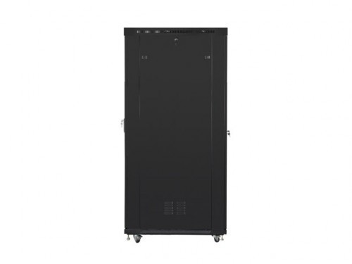 Lanberg Installation cabinet rack 19 42U 800x1200 black, glass door LCD (Flat pack) image 4