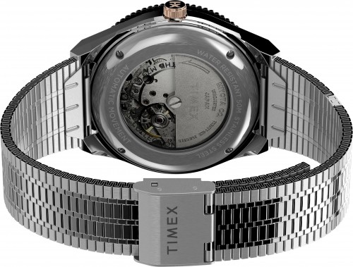 Timex M79 Automatic 40mm Nerūsējošā tērauda rokassprādzes pulkstenis TW2U96900 image 4