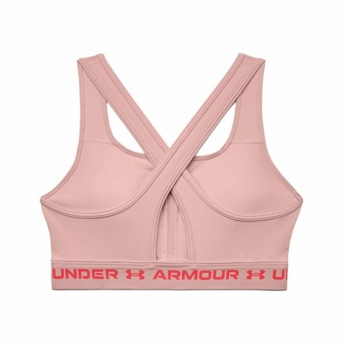 Спортивный бюстгальтер Under Armour  Crossback Mid Розовый image 4