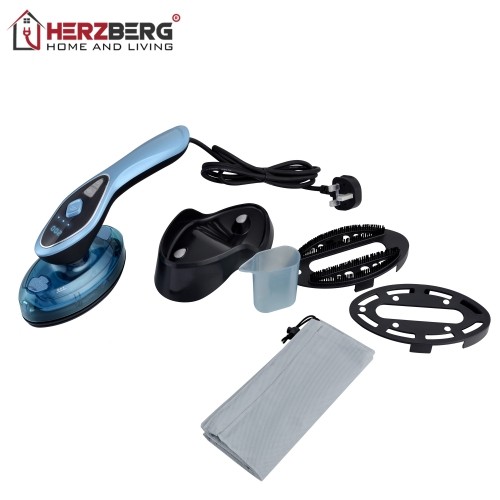 Herzberg Home & Living Herzberg HG-8056: 2 in 1 Portable Steam & Dry Iron image 4