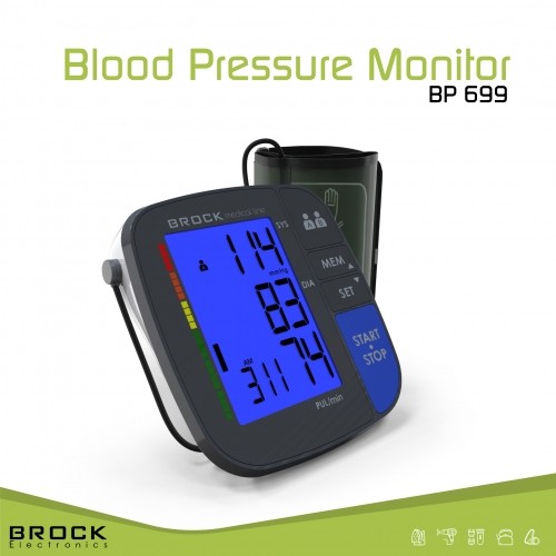 Brock Electronics BROCK Измеритель давления (Цифровой тонометр) image 4