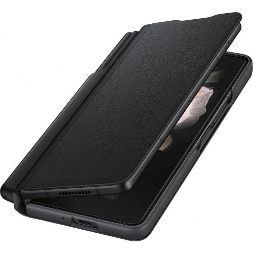 EF-FF92PCB Samsung Flip Cover with Pen for Galaxy Z Fold 3 Black image 4