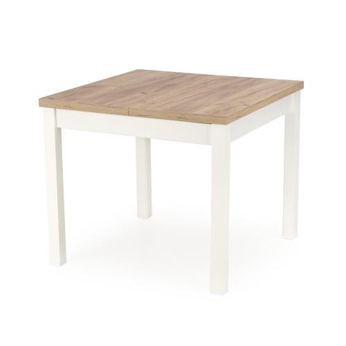 Halmar TIAGO SQUARE extensions table, craft oak / white image 4
