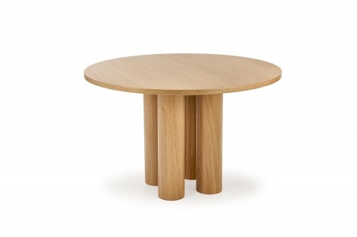 Halmar ELEFANTE ROUND table, natural oak image 4