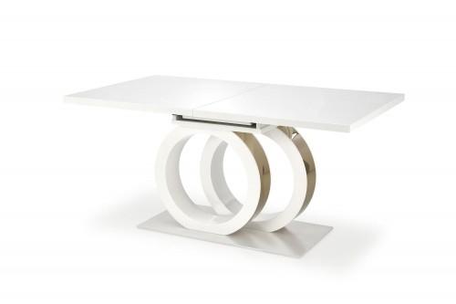Halmar GALARDO extension table, white / gold image 4
