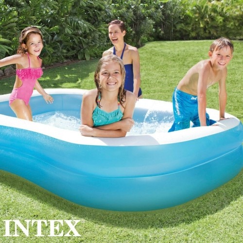 Надувной бассейн Intex Синий Белый 203 x 48 x 152 cm 540 L (3 штук) image 4