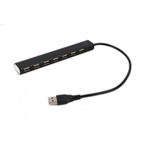 USB-разветвитель GEMBIRD UHB-U2P7-04 Чёрный image 4