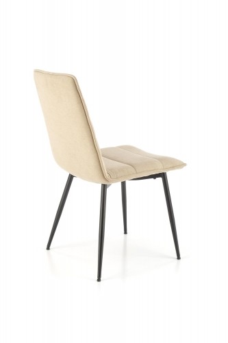 Halmar K493 chair, beige image 4