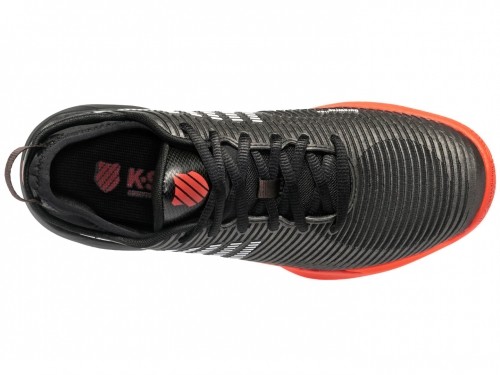 Tennis shoes for men K-SWISS HYPERCOURT SUPREME 061 black/red, UK12 EU47 image 4