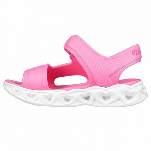 Детская сандалии Skechers Lighted Molded Top Розовый image 4