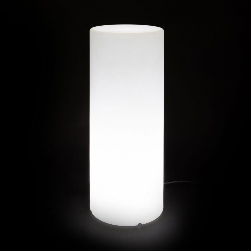 Bigbuy Home Напольный светильник Yaiza Белый полиэтилен ABS 30 x 30 x 75 cm image 4