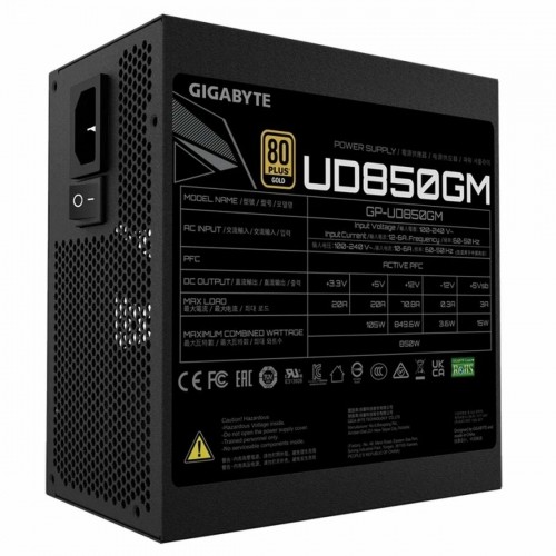 Strāvas padeve Gigabyte GP-UD850GM 850 W 80 Plus Gold image 4