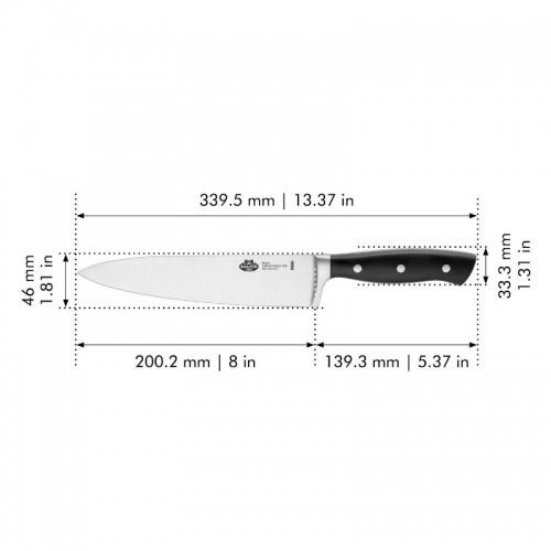 Нож поварской Ballarini Brenta 20см image 4