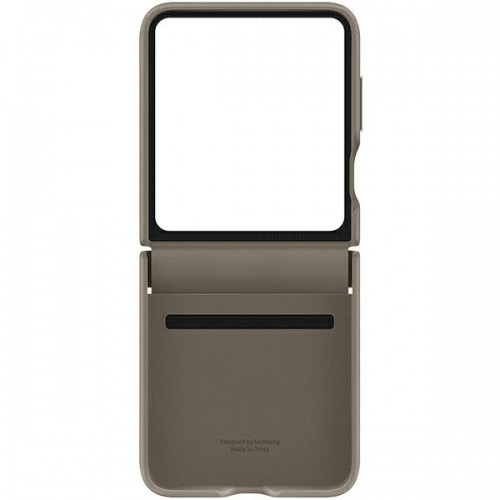 Etui Samsung EF-VF731PAEGWW Z Flip5 F731 etoupe Flap ECO-Leather Case image 4