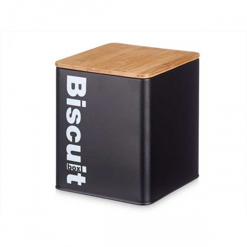 Kinvara Biskvīta un kūkas kaste Melns Metāls 13,7 x 16,5 x 14 cm (6 gb.) image 4