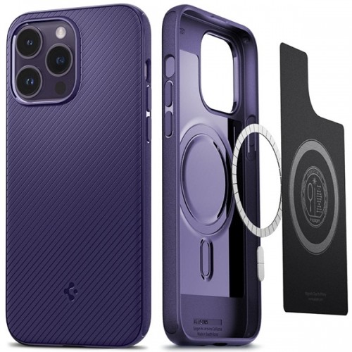 Spigen Mag Armor iPhone 14 Pro Max 6,7" fioletowy|deep purple ACS05584 image 4