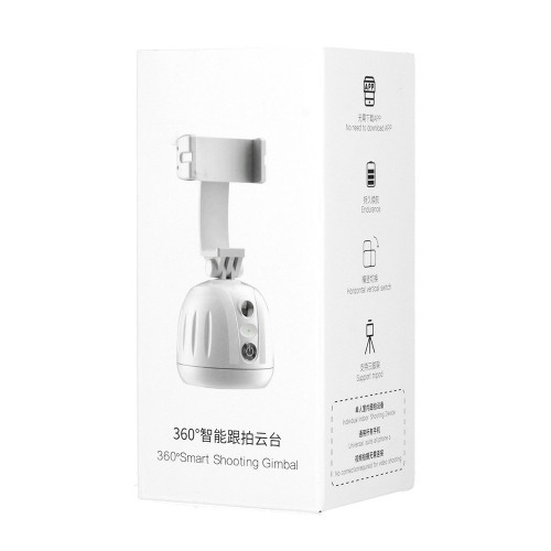 OEM Phone holder with 360° face tracking P5 white image 4