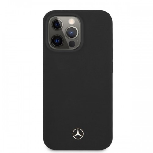 Mercedes MEHMP13XSILBK iPhone 13 Pro Max 6,7" czarny|black hardcase Silicone Magsafe image 4