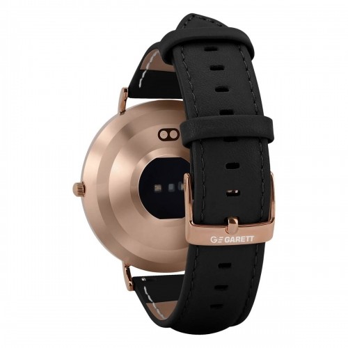 Garett Smartwatch Verona Gold And Black Leather Умные часы AMOLED / Bluetooth 5.1 / IP67 / GPS / SMS image 4