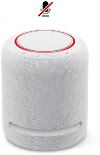 Amazon smart speaker Echo Studio, white image 4