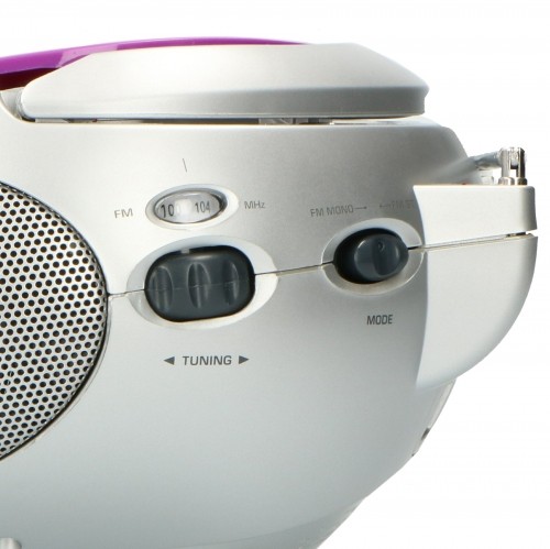 Portable stereo FM radio with CD player Lenco SCD24PU image 4