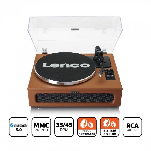 Vinyl record player with 4 built-in speakers Lenco LS430BN image 4