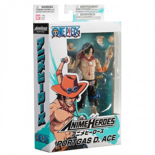 Rotaļu figūras One Piece Bandai Anime Heroes: Portgas D. Ace 17 cm image 4