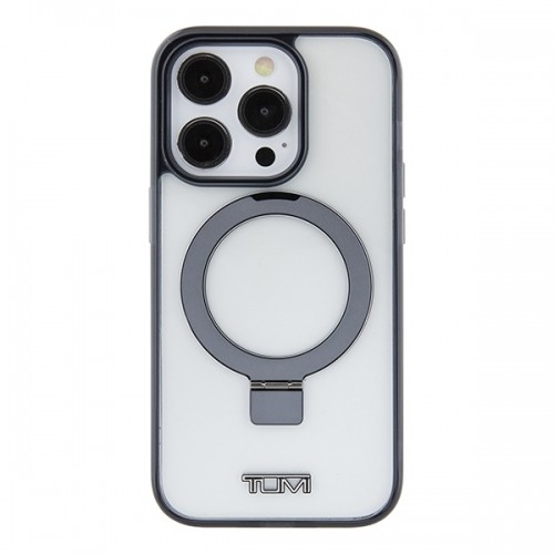 Tumi TUHMP15XSSFC iPhone 15 Pro Max 6.7" biały|white hardcase Transparent Ring Stand Magsafe image 4