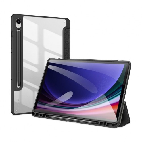 Dux Ducis Toby Magnet Case grāmatveida maks planšetdatoram Samsung X910 Galaxy Tab S9 Ultra melns image 4